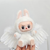 preiswerte Puppenbekleidungs- und Zubehörsets-Kleidungsset für 17cm Puppen ForLabubu Modekleidung Zubehör Outfit geeignet für 6,69 Zoll (17cm) Puppe weiche Baumwollkleidung Ersatz keine Puppe NUR Kleidung
