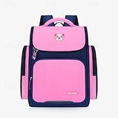 economico Borse per libri-Zaino per bambini, zaino in nylon impermeabile, versatile, grande capacità, per studenti, borsa a tracolla, per ragazzi, scuola superiore