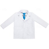 economico Costumi per bambini-Scienziato Fisico Giornata STEM Parrucche cosplay Costume Cosplay Ragazzi Bambini Performance Vestirsi in modo educativo Vestiti per eventi scolastici Halloween Costume di Carnevale facile