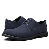 preiswerte Formell-Braune Derby-Schuhe aus hochwertigem Rindsleder für Herren mit glattem Kunstleder-Finish – klassisches Schuhwerk fürs Büro, formelle Anlässe und den Alltag