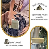 お買い得  荷物と旅行の保管-登山やハイキング用のポータブルスツール、キャリーバッグ付きの折りたたみ式スツール、釣り、旅行、地下鉄、電車、屋外の列用の軽量キャンプチェア