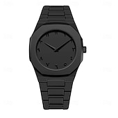 abordables Relojes de Cuarzo-Reloj de pulsera de silicona para hombre y mujer, informal, sencillo, resistente al agua, moderno y versátil, de cuarzo.