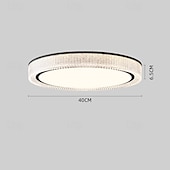 cheap Dimmable Ceiling Lights-LED Ceiling Lamp Dimmable, 40/50cm Tunable &amp; Flush Mount Design Ceilling Light
