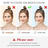 abordables Chignons-Extensions de cheveux chignon épais et bouclés, chignon synthétique, postiche épais pour femmes, gris multicolore