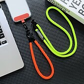 お買い得  その他のスマホケース-新しいユニセックスの携帯ストラップ、調節可能な2イン1ネックハンギングクロスボディバッグ、紛失防止ストラップ付き、屋外での持ち運びに便利
