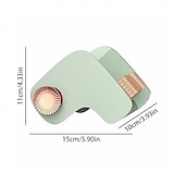 Недорогие Крючки и держатели-настенный держатель для фена для ванной комнаты, подставка для фена без сверления, минималистская роскошная полка для хранения парикмахерских принадлежностей