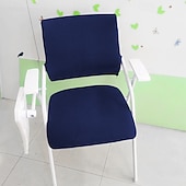 cheap Chair Cover-Waterproof Dining chair Cover For Home Polar Fleece Fabric Chair Cover Stretch Slipcovers Seat Chair Covers