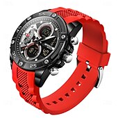 abordables Relojes digitales-Reloj electrónico de lujo Sanda 5104 para estudiantes, multifuncional, resistente al agua, deportivo, con cronómetro, a la moda.