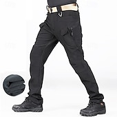 preiswerte Unterteile-Herren Cargohosen Wanderhosen Regenhose zum Wandern Außen Normale Passform Wasserdicht Winddicht Schnelltrocknend Leicht Hosen Tasche Elastischer Bund Schwarz Armeegrün Camping / Wandern Golfspiel