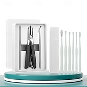 preiswerte Persönliche Pflege &amp; Gesundheit-Nagelknipser mit abgeschrägtem Adlerschnabel, langer Griff, breite Backenöffnung, spritzwassergeschützter, abgeschrägter Nagelknipser, drei Sets abgeschrägter Adlerschnabel-Nagelknipser, für dicke