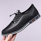 cheap Semi-Formal-Men&#039;s Beige and Black Athletic Sneakers with Elastic Lace-Up Design and Cushioned Sole – Comfortable and Stylish Sports Footwear for Casual Wear, Running, and Outdoor Activities