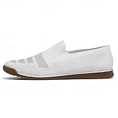 preiswerte Herrenpantoletten &amp; -slipper-Herren-Slipper aus Strick, atmungsaktives Obermaterial aus Webstoff mit flexibler Gummisohle, bequem und leicht für Sommer, Strand und Autofahren