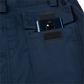 preiswerte Unterteile-Herren Cargohosen Wanderhosen Regenhose zum Wandern Außen Normale Passform Wasserdicht Schnelltrocknend Leicht Reflexmaterial Hosen Tasche Dunkelblau Grau Camping / Wandern Golfspiel Laufen S M L XL