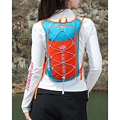 cheap Running Vest-Running Vest Water Pack Hydration Vest Sun Sleeves Reflective Waterproof Quick Dry Polyester for Marathon Hiking Jogging