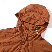 halpa Juoksutakit-Miesten Juoksutakki Ulkoilu takki Täysi vetoketju Pitkähihainen Alusasut Urheilullinen Yhtenäinen Aurinkovoide Nopea kuivuminen Kevyt UV-jäähdytys Tennis Golf Juoksu Urheiluasut Urheiluvaatteet Maan