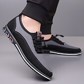 cheap Semi-Formal-Men&#039;s Beige and Black Athletic Sneakers with Elastic Lace-Up Design and Cushioned Sole – Comfortable and Stylish Sports Footwear for Casual Wear, Running, and Outdoor Activities