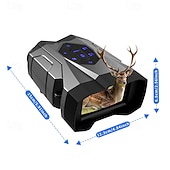 economico Telemetri e telescopi-Binocolo per birdwatching, binocolo transfrontaliero, visione notturna, zoom 4k 16x, raffica a infrarossi, foto e video HD