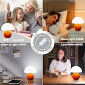 economico lampada da comodino-Lampada da tavolo a LED, lampada decorativa moderna, lampada da scrivania, luce notturna per camera da letto, studio, soggiorno, comodino, bar, ristorante