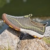 billige Sneakers til herrer-Herre utendørs tursko i netting – vannavstøtende og solide joggesko for fotturer, turstier og komfort hele dagen