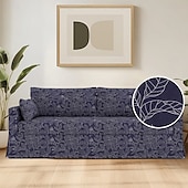 preiswerte Sofabezug-Sofabezug für Hyltarp-Sofa, gesteppt, floral, 100 % Baumwolle