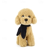 baratos Animais de Peluche-Animais de pelúcia para cães, brinquedos de pelúcia macios e fofinhos, golden retriever, cachorro de pelúcia grande, filhote de cachorro, animais de pelúcia, presente de aniversário para crianças,