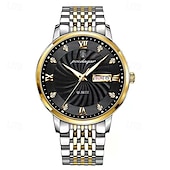 abordables Relojes de Cuarzo-827 Nuevo reloj de moda para hombre, resistente al agua y con luz nocturna, ideal para estudiantes, reloj de moda de tendencia lujosa para hombre.