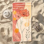 Недорогие Тонкие одеяла и пледы-мягкое и впитывающее пляжное полотенце - легкое, быстросохнущее, не оставляющее следов на песке, для пляжа, бассейна и путешествий