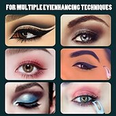 preiswerte Bade- und Körperpflege-arcbelle Eyeliner-Set – Mehrzweck-Make-up-Anwendungstool, leicht aufzutragender Eyeliner-Stift mit Silikon-Tool für präzises Auftragen von Augen und Lippen