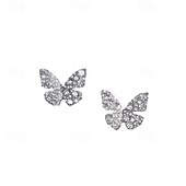 economico Orecchini-Per donna Orecchini a perno Tropicale Farfalla Gioia Tropicale Elegante Orecchini Gioielli Argento Per Feste