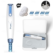 baratos Utensílios dermatológicos-Kit de máquina de microagulhamento dermapen elétrico sem fio Dr. Pen A9 para cuidados com a pele