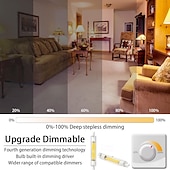 billige LED-lysrør-R7S LED-rørpærer 220V 78mm 118mm dype dimbare lyspærer 10W 20W dobbel sokkel T3 LED-erstatning for halogenlys 2 stk
