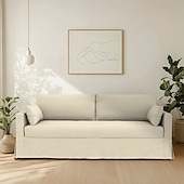 baratos Cobertura de Sofa-Capa de sofá 100% algodão adequada para capas acolchoadas de sofá Hyltarp