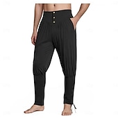 preiswerte Unterteile-Mittelalterlich Renaissance Hose Piratenhose Pirat Ritter Wikinger Herren Halloween Maskerade Leistung Renaissance-Messe Erwachsene Hose Ganzjahres
