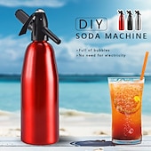 preiswerte Küchengeräte-Aluminium-Soda-Maschine Sodawassermaschine Haushalts-Cola Bubble Milk Tea Gym zuckerfreie Getränke