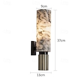 billiga Vägglampor för inomhusbelysning-LED-vägglampa i marmor, modern väggmonterad LED-vägglampa för inomhusbruk, vägglampor för sovrum/vardagsrum