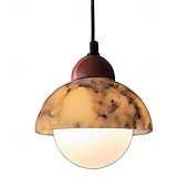cheap Pendant Lights-Wabi-sabi Pendant Light Minimalist Kitchen Bar Counter Chandelier Ceiling Lights