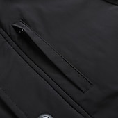 abordables Vestes-Homme Veste Randonnée Gilet polaire Sans manches Veste Extérieur Chaleur Thermique Léger Respirant Hiver Fermeture éclair Polyester Noir / Orange. Noir Vert Véronèse Chasse Pêche Escalade