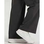 preiswerte Yogahosen &amp; Pumphosen-Damen Fitnesshose Pilates-Hosen Yogahose Mit Taschen Leicht Hohe Taille Fitnessstudio Pilates Zumba Unterteile Einfarbig Schwarz Weiß Dunkelmarine Herbst Sport Sportkleidung Mikroelastisch Lässiger