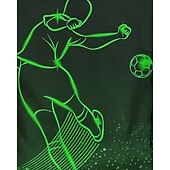 billiga Pojkens 3D Sporter &amp; Spel-Pojkar 3D Tecknat Huvtröja &amp; träningsbyxor Set Sportdräkt Träningsoveraller Långärmad Vår Höst Dagligen Grundläggande Ledigt Barn 4-12 år Huva Utomhus Semester Sport Skräddarsydd passform