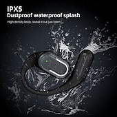 baratos Auscultadores TWS True Wireless-Fone de ouvido sem fio Bluetooth 5.4 de 75 horas, fone de ouvido esportivo estéreo com subwoofer, fones de ouvido supra-auriculares, microfone com cancelamento de ruído, ipx7, à prova d&#039;água, ótimo