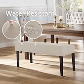 tanie Pokrowce na sofę-wodoodporne pokrowce do jadalni, rozciągliwy żakardowy pokrowiec na ławkę, antykurzowy, zdejmowany, nadający się do prania pokrowiec na siedzisko krzesła