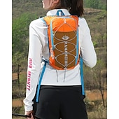 cheap Running Vest-Running Vest Water Pack Hydration Vest Sun Sleeves Reflective Waterproof Quick Dry Polyester for Marathon Hiking Jogging