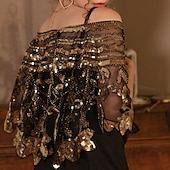 levne Pelerína-Dámský wrap elegantní bez rukávů tylové svatební wraps s flitry na svatbu léto