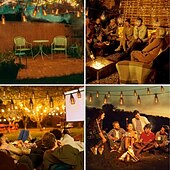 cheap Solar String Lights-1 Pc 15 Leds Outdoor Waterproof Solar Flashing Flame Lantern String Garden Courtyard Camping Christmas Halloween Wedding Atmosphere Decoration Lighting