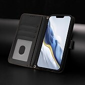 Недорогие Чехлы для iPhone-телефон Кейс для Назначение iPhone 16 Про Макс Плюс iPhone 15 14 Pro Max Plus iPhone 13 Pro Max Mini Кошелек для карт со стендом Магнитный Полная защита тела Ретро ТПУ Кожа PU