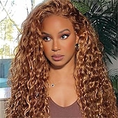 baratos Cabelo de crochê-Micro tranças brasileiras pré-enroladas, cabelo cacheado de crochê, 18 polegadas, cabelo de crochê com ondas d&#039;água, extensões de cabelo afro crespo e cacheado, cabelo sintético de crochê com ondas
