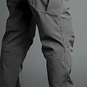 preiswerte Unterteile-Herren Cargohosen Wanderhosen Regenhose zum Wandern Außen Normale Passform Wasserdicht Winddicht Schnelltrocknend Leicht Hosen Tasche Elastischer Bund Schwarz Armeegrün Camping / Wandern Golfspiel