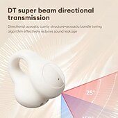 cheap TWS True Wireless Headphones-Origina Lenovo LP25 Bluetooth V5.4 Earphones Multi-function Ear-clip Design Headphones Fast Charging with Type-C Port Earbuds