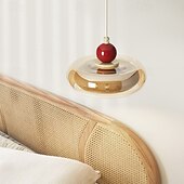 cheap Island Lights-Modern Cream Style Disk Lamp Modern Metal Restaurant Art Pendant Lamp Simple Metal Restaurant Art Pendant Lamp Bedroom Studio Decoration Ceiling Pendant Lamp Dimmable Lighting Fixture