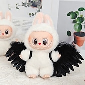 preiswerte Puppenbekleidungs- und Zubehörsets-Kleidungsset für 17cm Puppen ForLabubu Modekleidung Zubehör Outfit geeignet für 6,69 Zoll (17cm) Puppe weiche Baumwollkleidung Ersatz keine Puppe NUR Kleidung